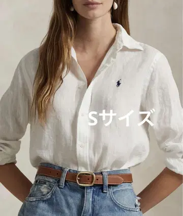 polo 폴로 랄프 로렌 린넨 셔츠 마 100% 얇은 소재