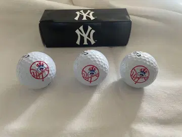 양키스 callaway 골프공 3개입 미사용 새상품