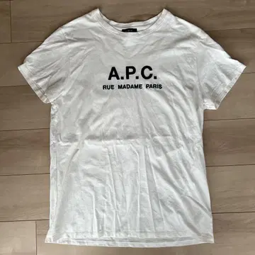 A.P.C. 화이트 티셔츠 M