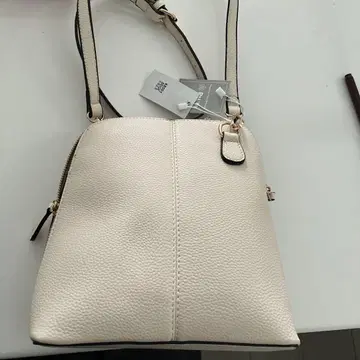 화이트 가죽풍 숄더백 새상품