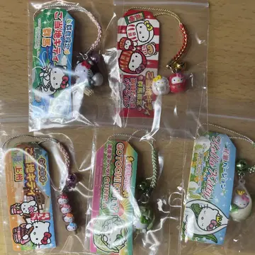 군마 한정 헬로키티 고토치 키티 네츠케 스트랩 묶음 판매