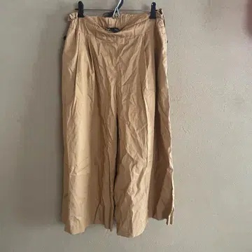 ZARA 베이지 가우초 팬츠 S
