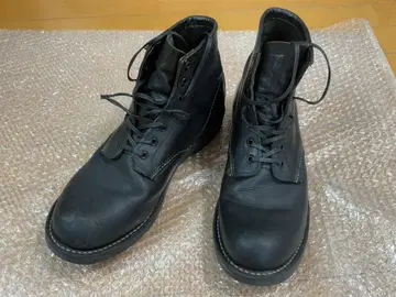 레드윙 RED WING 9160 블랙 가죽 워크 부츠