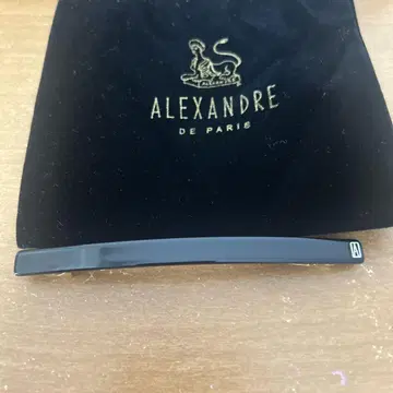ALEXANDRE DE PARIS 블랙 헤어핀