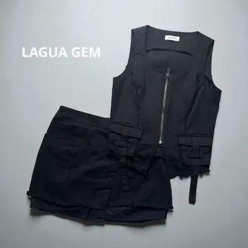 LAGUA GEM CUT OFF 상의 & 스커트 클리닝 완료