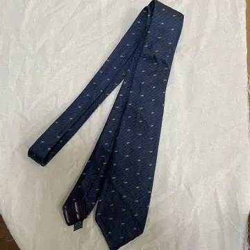 TIE YOUR TIE 네이비 코몬 무늬 넥타이