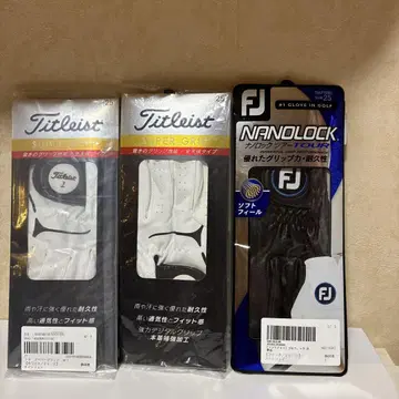 Titleist TG689 & FJ NANOFLOCK 골프 글러브 세트
