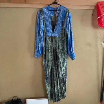 Juna Angel 청록색 플로럴 셋업