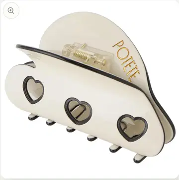 potete / 포테테3 heart clip white 미사용 새상품