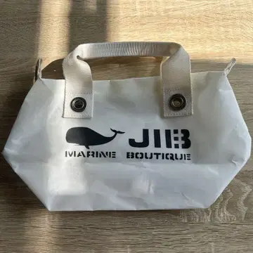 JIB MARINE BOUTIQUE 화이트 토트백