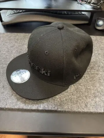 Kawasaki 블랙 스냅백 캡 9FIFTY