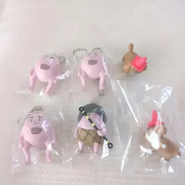 야시로 아즈키 가챠 캡슐 6체 세트