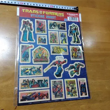 40주년 기념 트랜스포머 엑스포 2024 스티커 시트