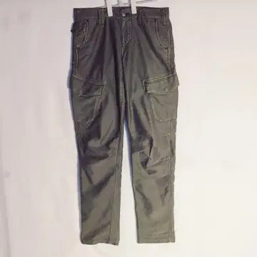 슬림 카고 팬츠 아르마니진 카키 XS 사이즈 상당
