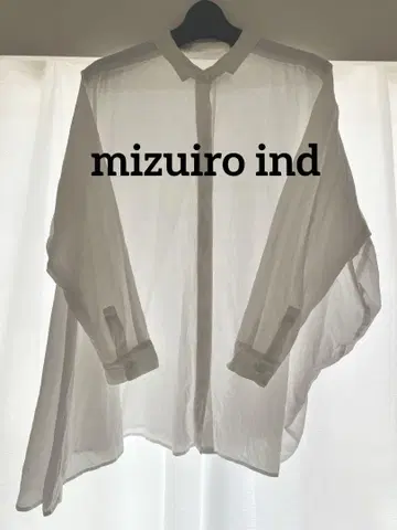 [ mizuiro ind ] 비대칭 긴팔 셔츠