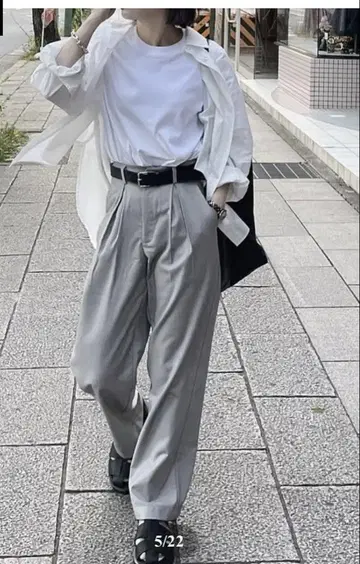 ok.soon 그레이 슬랙스 M 사이즈