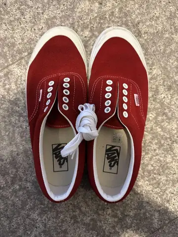 VANS ERA TC SUEDE RACING 빨간색 27cm