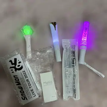 SnowMan 응원봉 3개 세트 Mania LABO IDO ME