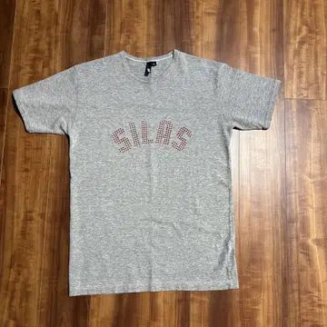 SILOS 로고 티셔츠 M 사이즈 그레이