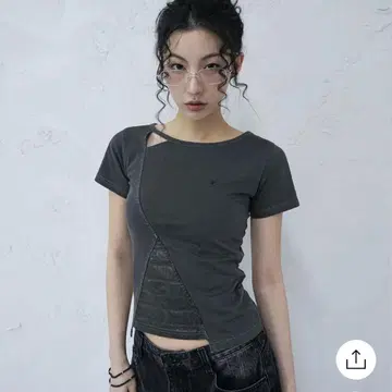 새상품 Avandress 반팔 상의 Triangle Pigment Tee