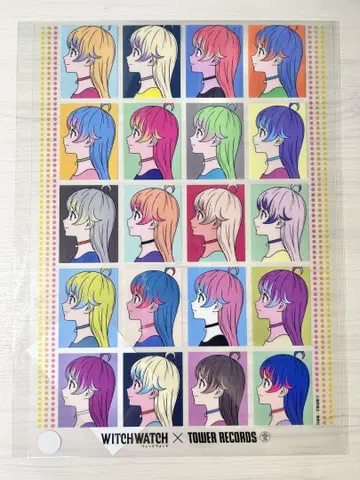 위치 워치 타워 레코드 콜라보 클리어 포스터 니코