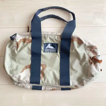 GREGORY 카모플라쥬 보스턴백 XS