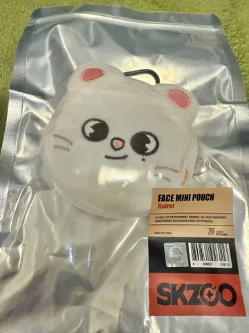 SKZOO FACE MINI POUCH 지니레트 현진 스키즈