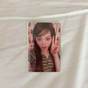채원 idoustage hot 중화 럭키드로우 트레이딩 카드