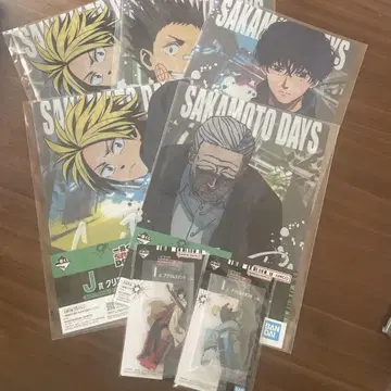SAKAMOTO DAYS 클리어 파일 아크릴 스탠드 세트