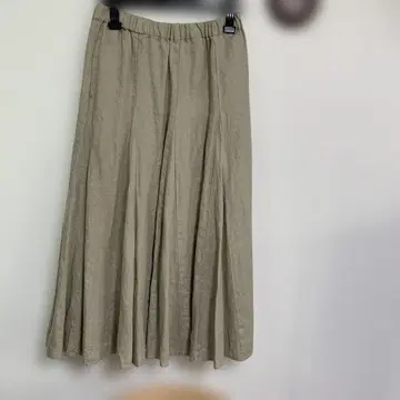 슬로브 이에나 린넨 100% 롱 스커트