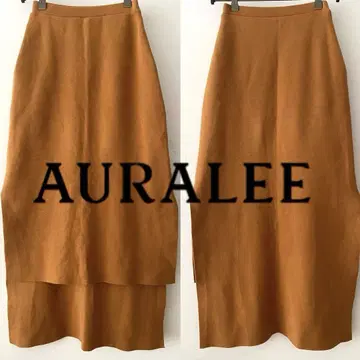 당일 발송 오라리 AURALLE 니트 롱 스커트 사이즈 1