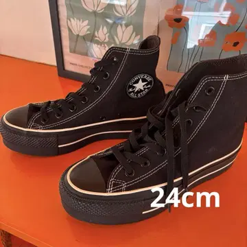 CONVERSE ALL STAR LIFT HI 블랙 24cm