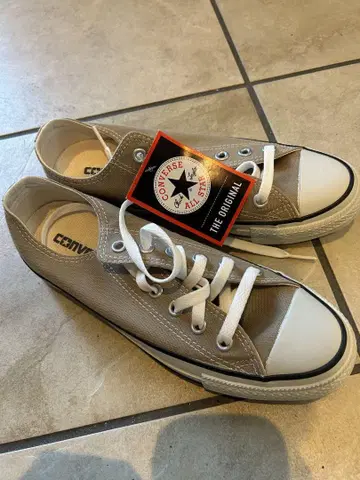 Converse All Star 베이지 스니커즈