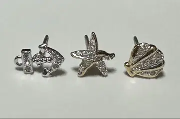 스와로브스키 귀걸이 세트 6개