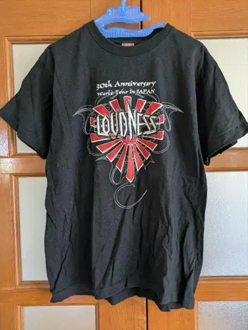 LOUDNESS (라우드니스) 30주년 기념 투어 T셔츠 M