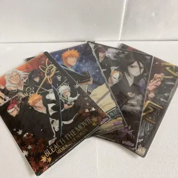 [미사용 새상품] BLEACH 책받침 4개 세트