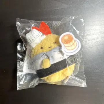 스미코구라시 마루후쿠 커피점 봉제 인형 키링 에비후라이 꼬리