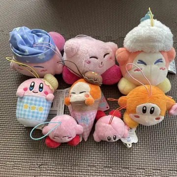 커비 봉제 인형 세트