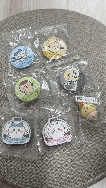 치이카와 쿠라스시 캔뱃지와 키링