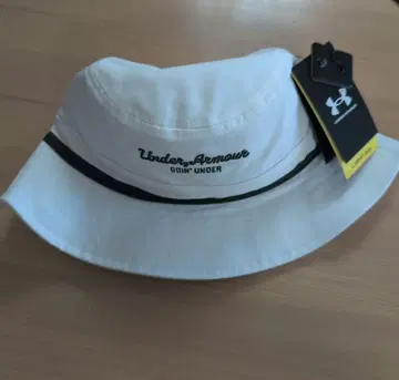 [미사용 새상품] UNDER ARMOUR 버킷햇 L/XL 화이트