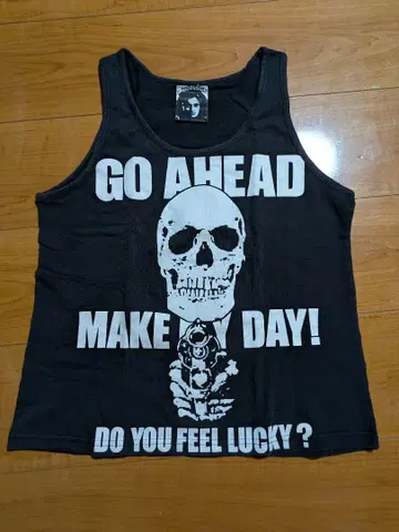 [ 초레어 ] HYSTERIC GLAMOUR 'GO AHEAD' 탱크탑