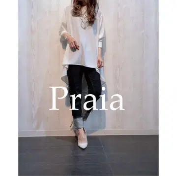 Praia 언밸런스 롱 상의