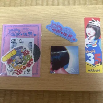 아노 짱 두근거림 편애 투어 스티커 책갈피 ano 아노 짱 스티커
