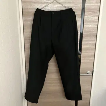 무인양품 신사 건조가 빠른 이지 턱 와이드 팬츠 M
