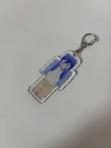 컬러풀피치 루나 마인크래프트 파자마 쉐어하우스 아크릴 키링