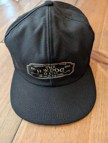 THE H.W.DOG & CO. 블랙 캡