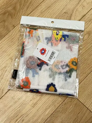 먁먁 오사카 간사이 만박 레이스 에코백 컬러풀 멀티컬러