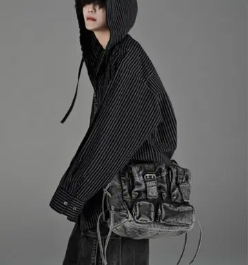ADRER 아들러 vintage denim shoulder bag
