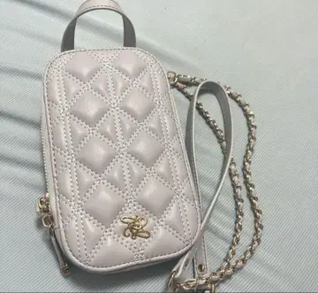 퀼팅 멀티 숄더 블루
