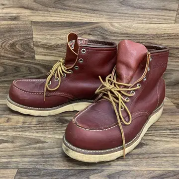 중고 RED WING 8131 IRISH SETTER 자수 깃털 택